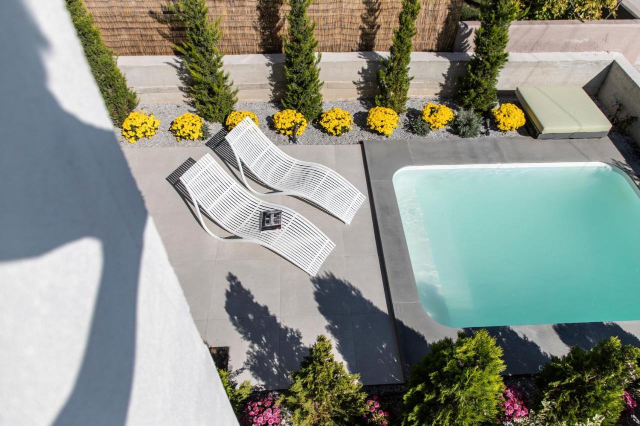 Ikies 3 Modern Eco-Friendly Private Seaview Signature Villas With A Pool Волос Екстер'єр фото