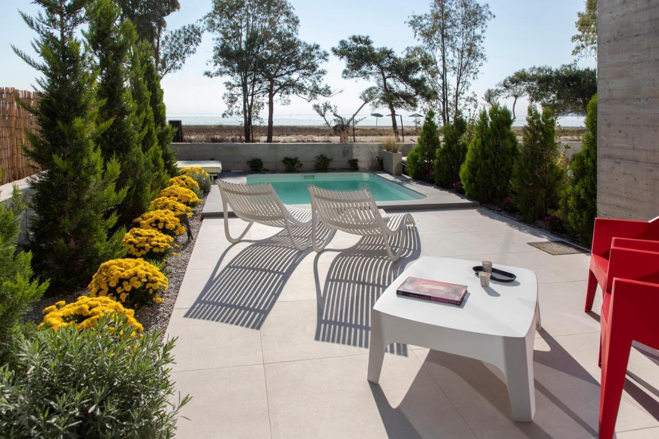 Ikies 3 Modern Eco-Friendly Private Seaview Signature Villas With A Pool Волос Екстер'єр фото